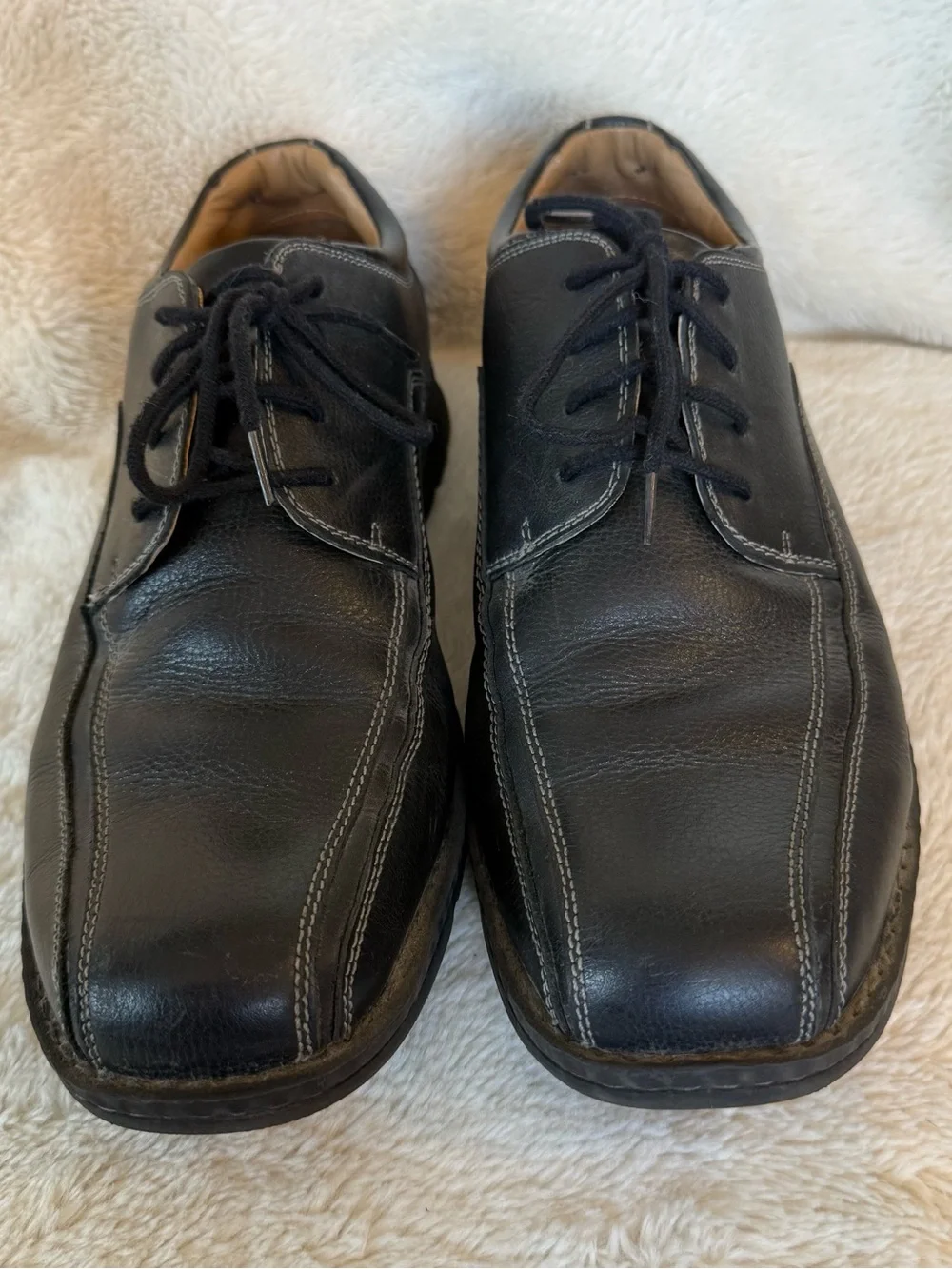Dockers leather uppers